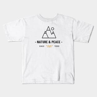 Nature & Peace Mountain Kids T-Shirt